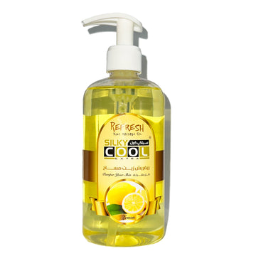 Silky Cool Massage Oil 500 Ml - Lemon